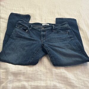 LOFT Dark Blue Women's Straight Leg Jeans size 8